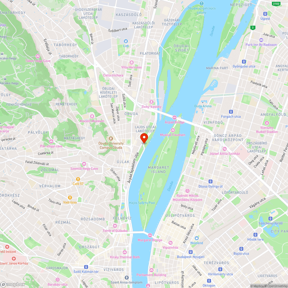 Felpúposodott kerékpárút bejelentés helye