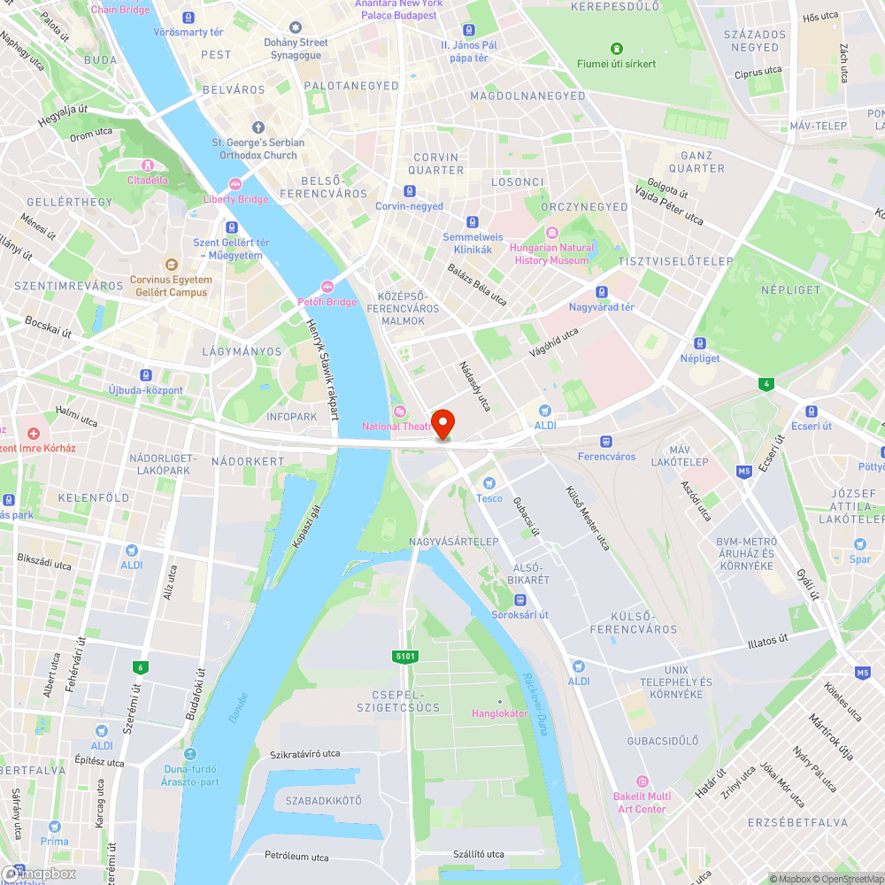 Rákóczi híd Pesti hídfő alatt szemét hegy bejelentés helye