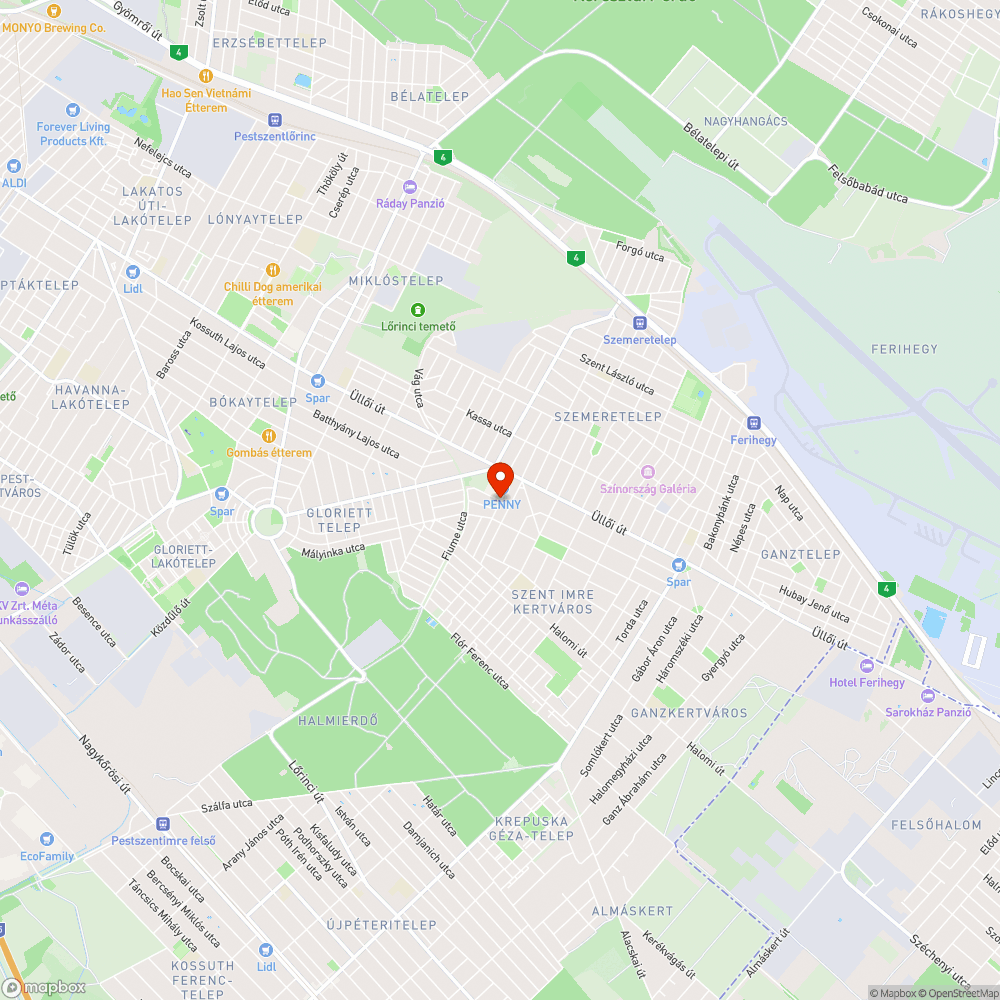 Megrongálódott közúti jelzőtábla bejelentés helye