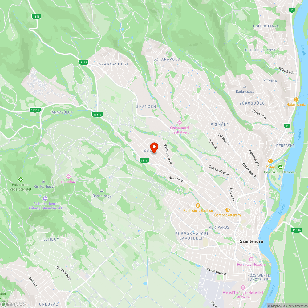 Méretes úthibák a Pásztor utca közepén bejelentés helye