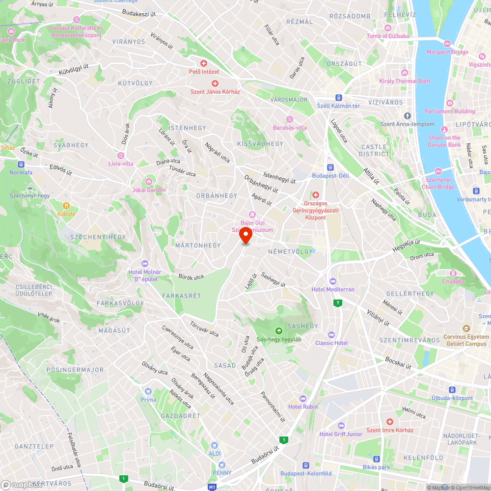 Elhagyott jármű bejelentés helye