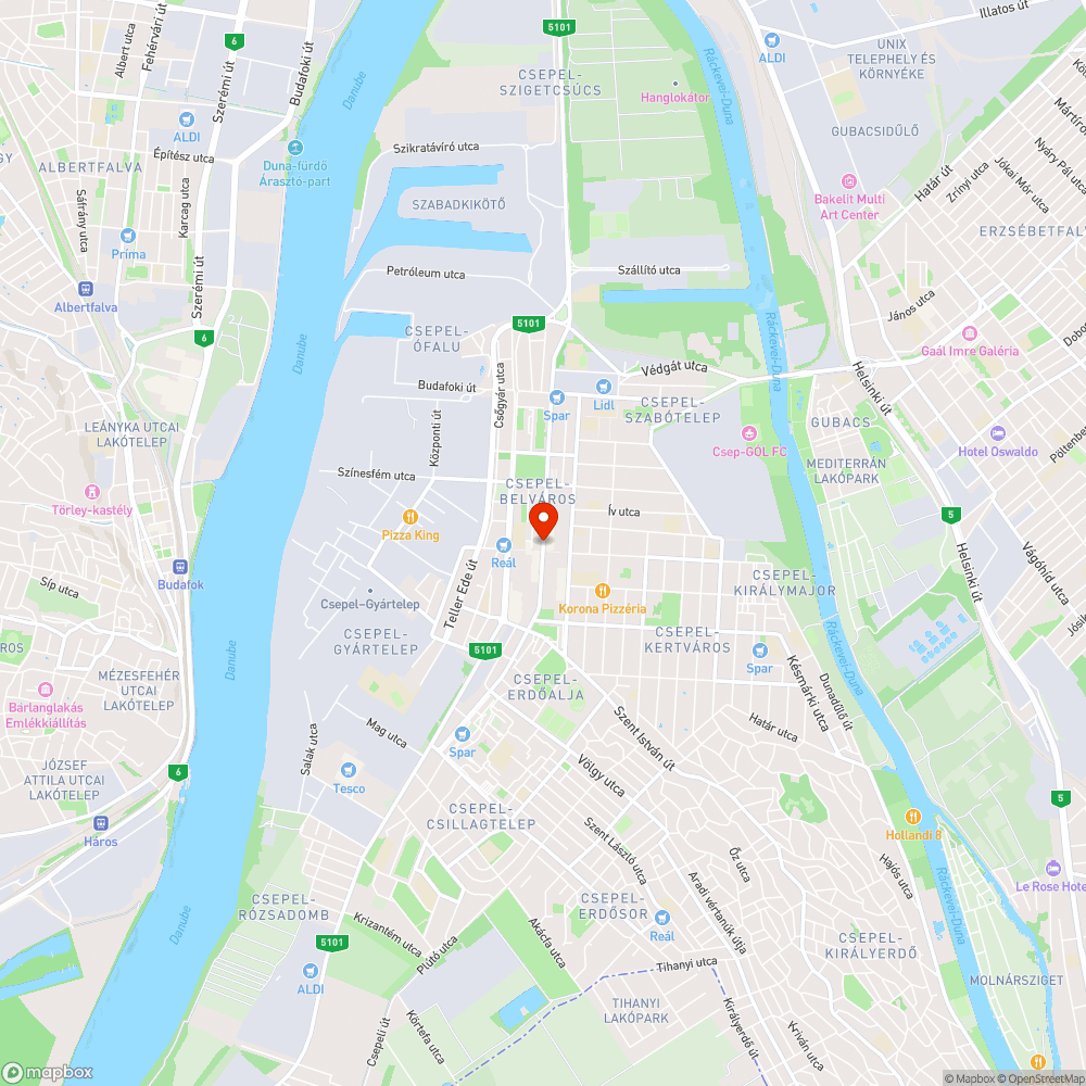 Elhagyatott gépjármű bejelentés helye