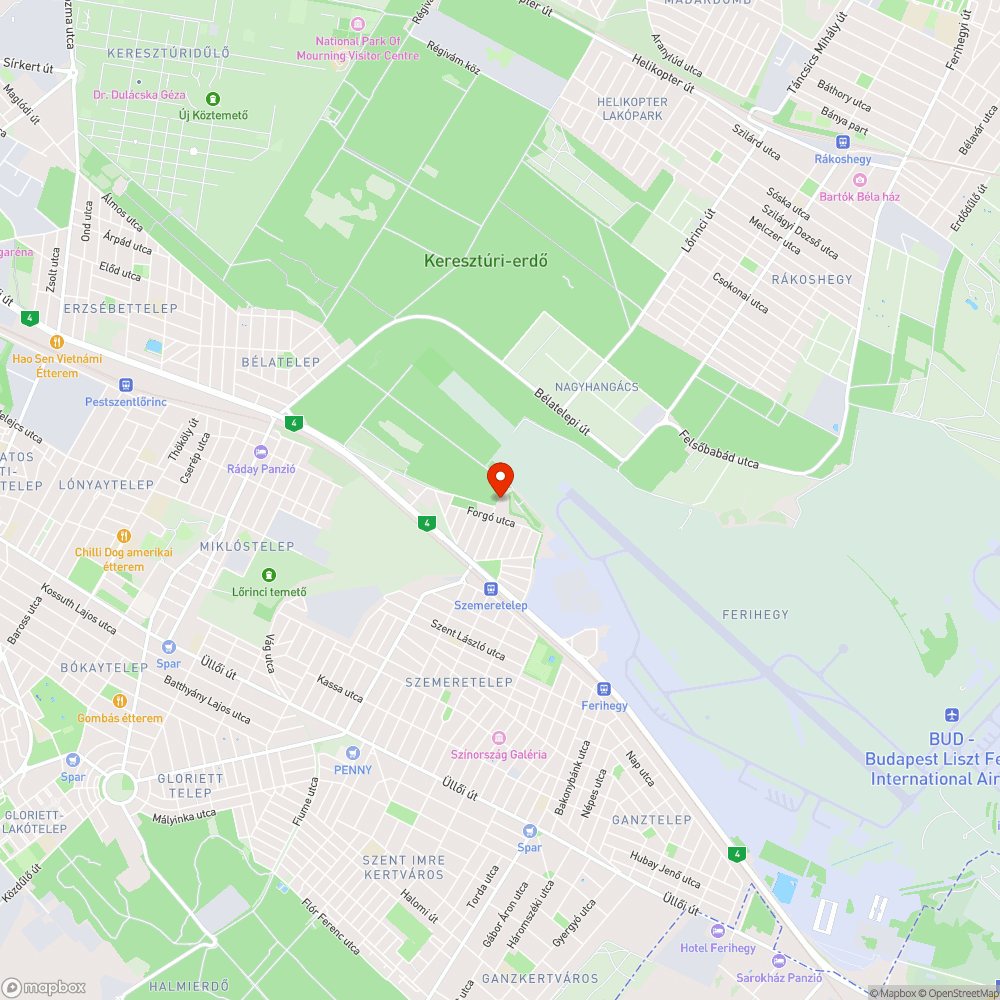 Növényzet útakadály bejelentés helye