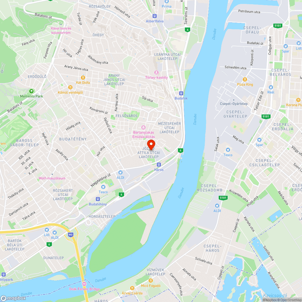 Cadillac a kísérleti lakótelepen bejelentés helye