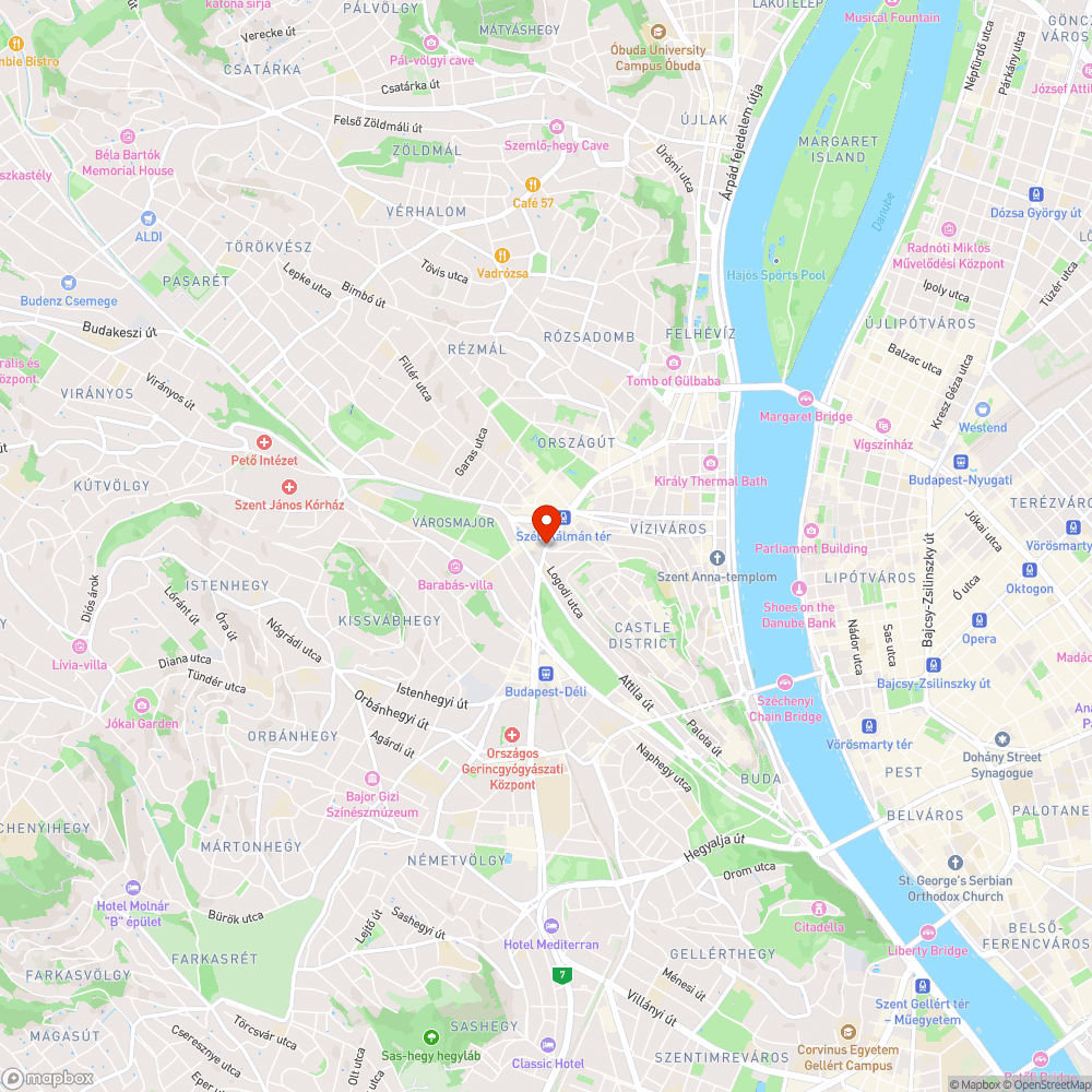 Friss kátyú bejelentés helye