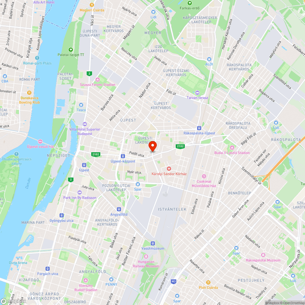 Aszfalt-gyűrődés bejelentés helye