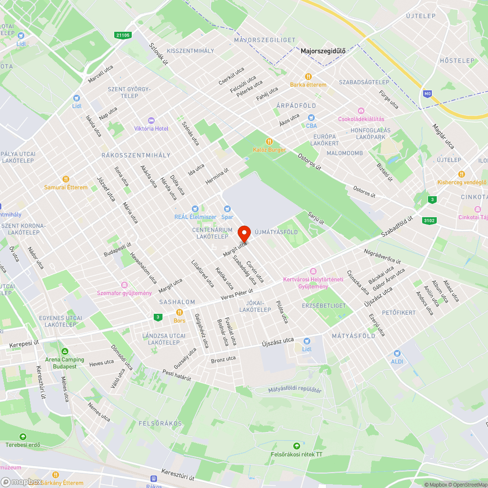 Növényzet levágására van szükség bejelentés helye