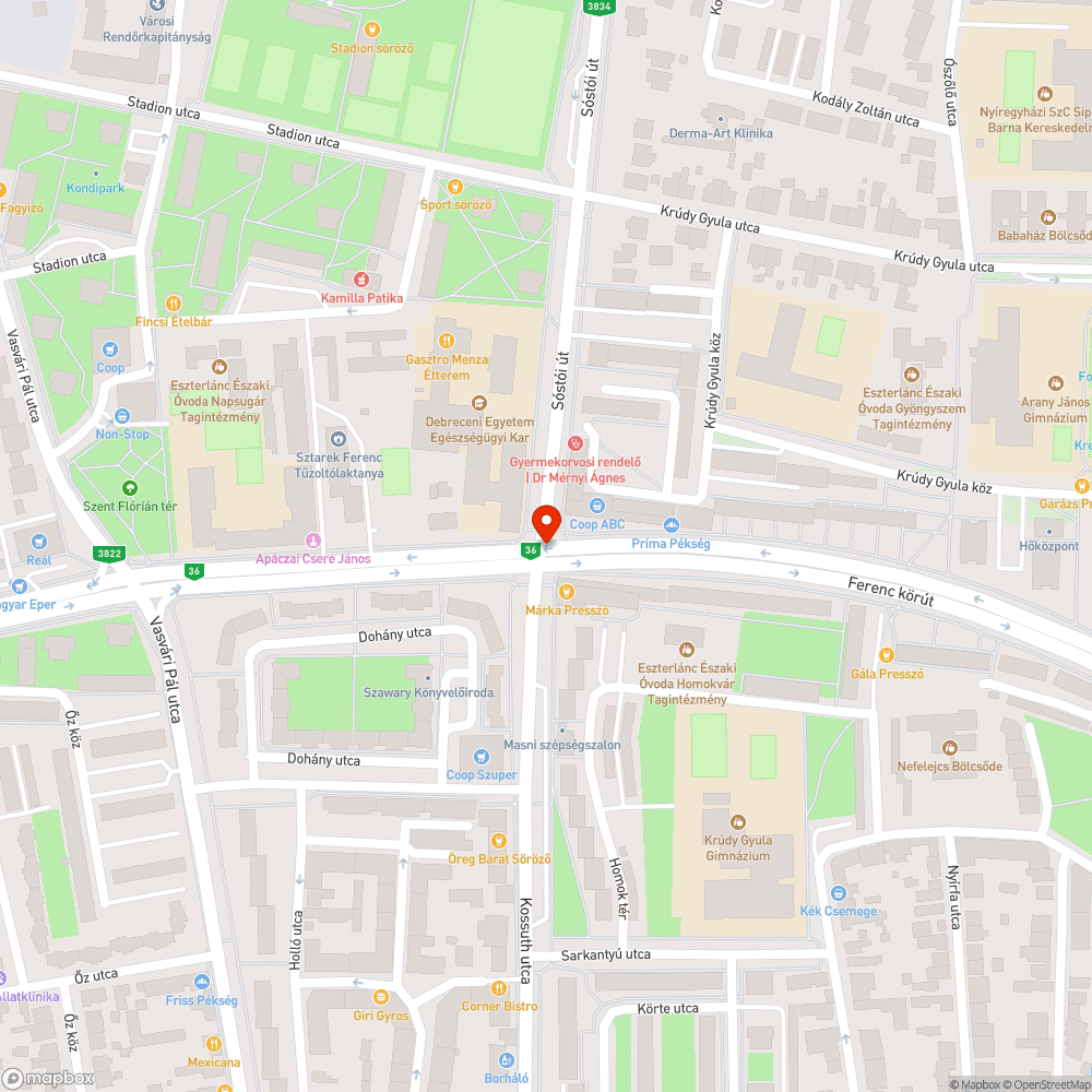 Beszakadt csatorna bejelentés helye