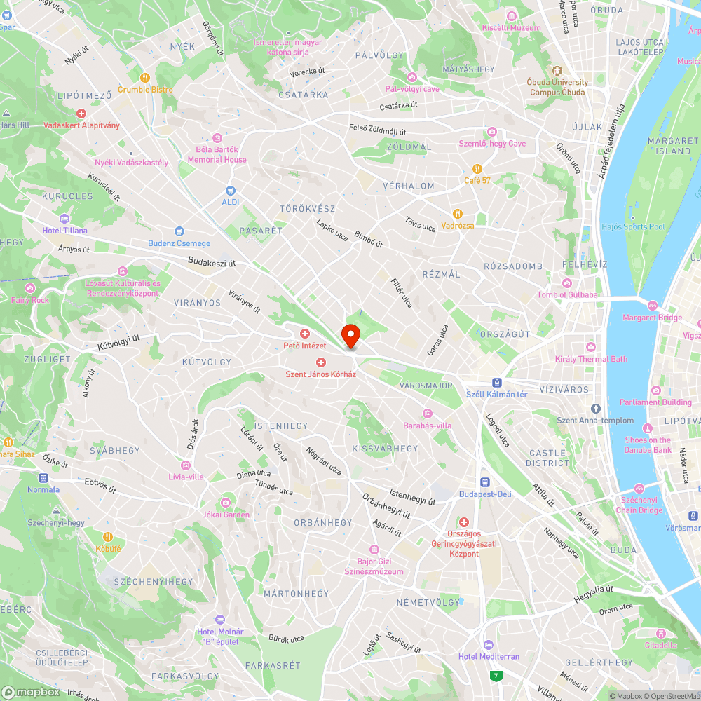 Csak biciklis vagy biciklis és gyalogos bejelentés helye