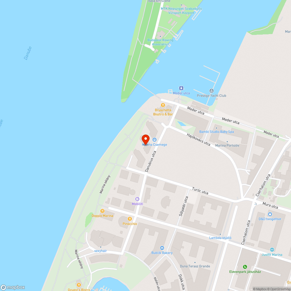 Danubius utca 14 szembeni park bejelentés helye