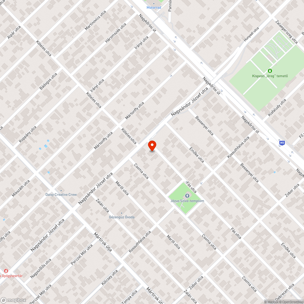 Nagyon rossz állapotú járda bejelentés helye