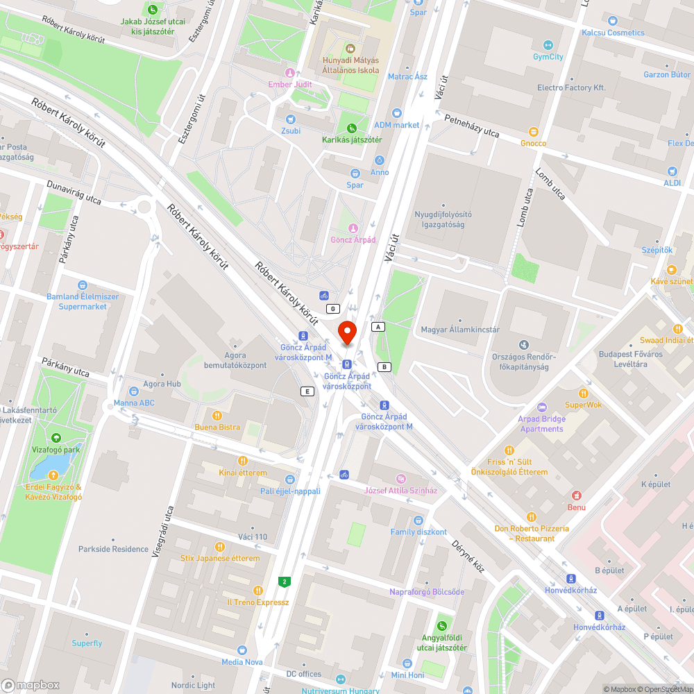 Aprad híd buszmegálló a kanyaró savban bejelentés helye