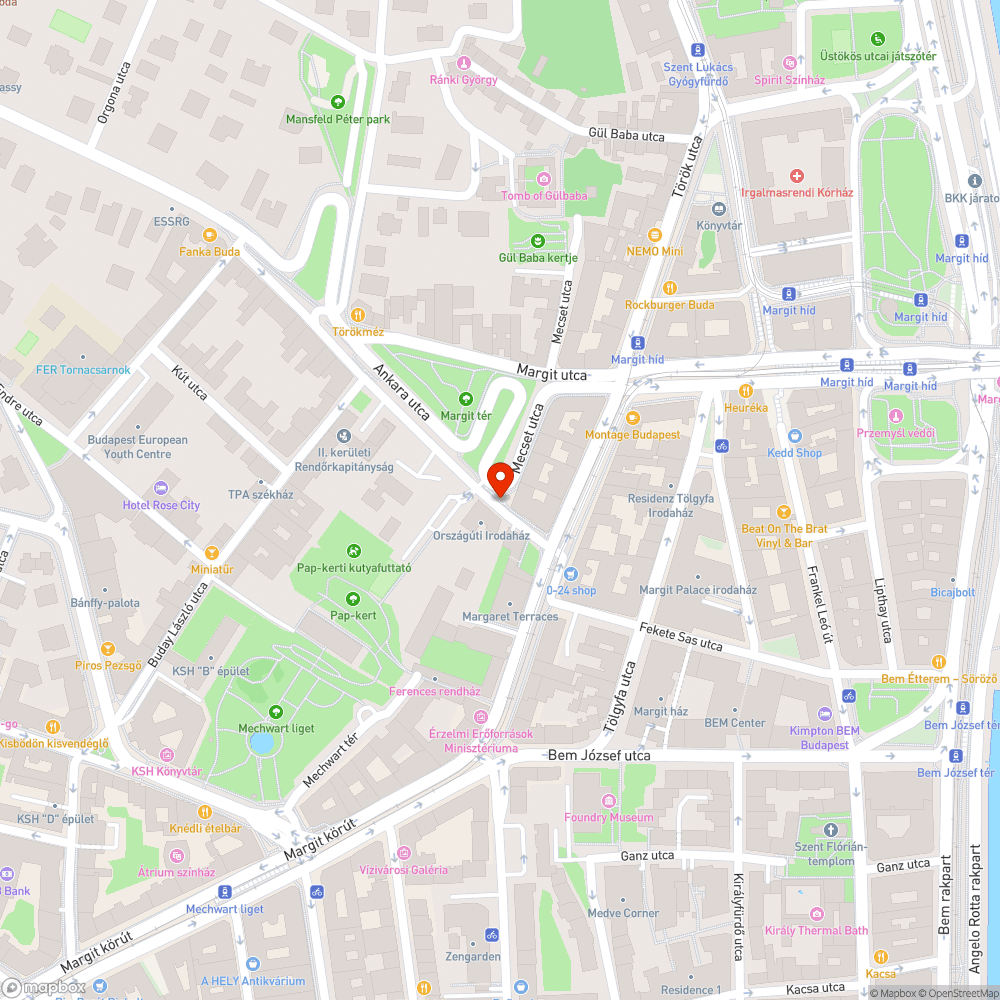 Járdán parkolás bejelentés helye