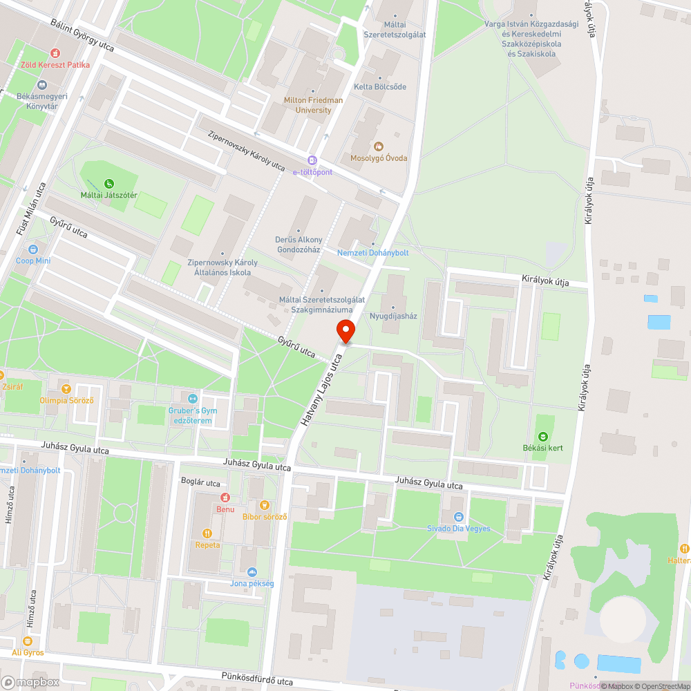 Kidőlt tábla bejelentés helye