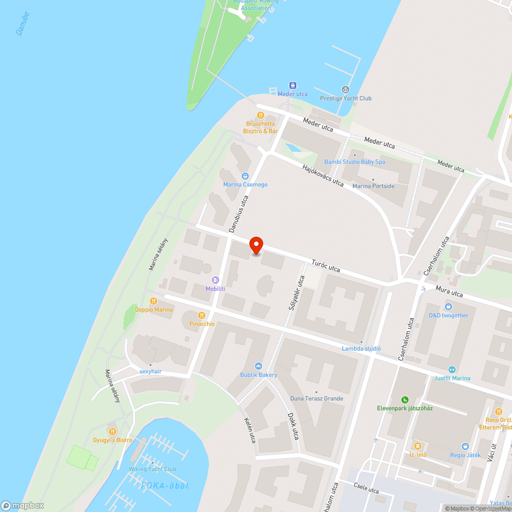 Turoc utca 3 bejelentés helye