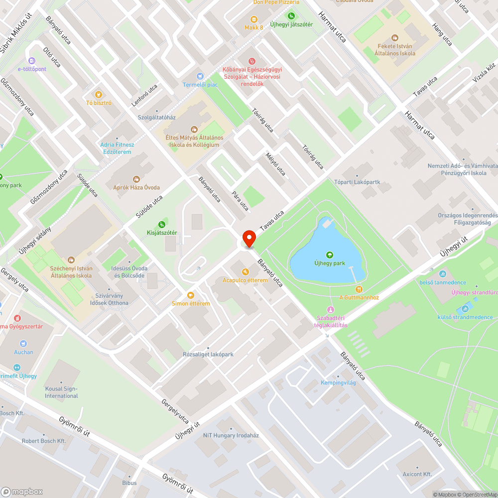 Szétjövő utcanévtábla bejelentés helye