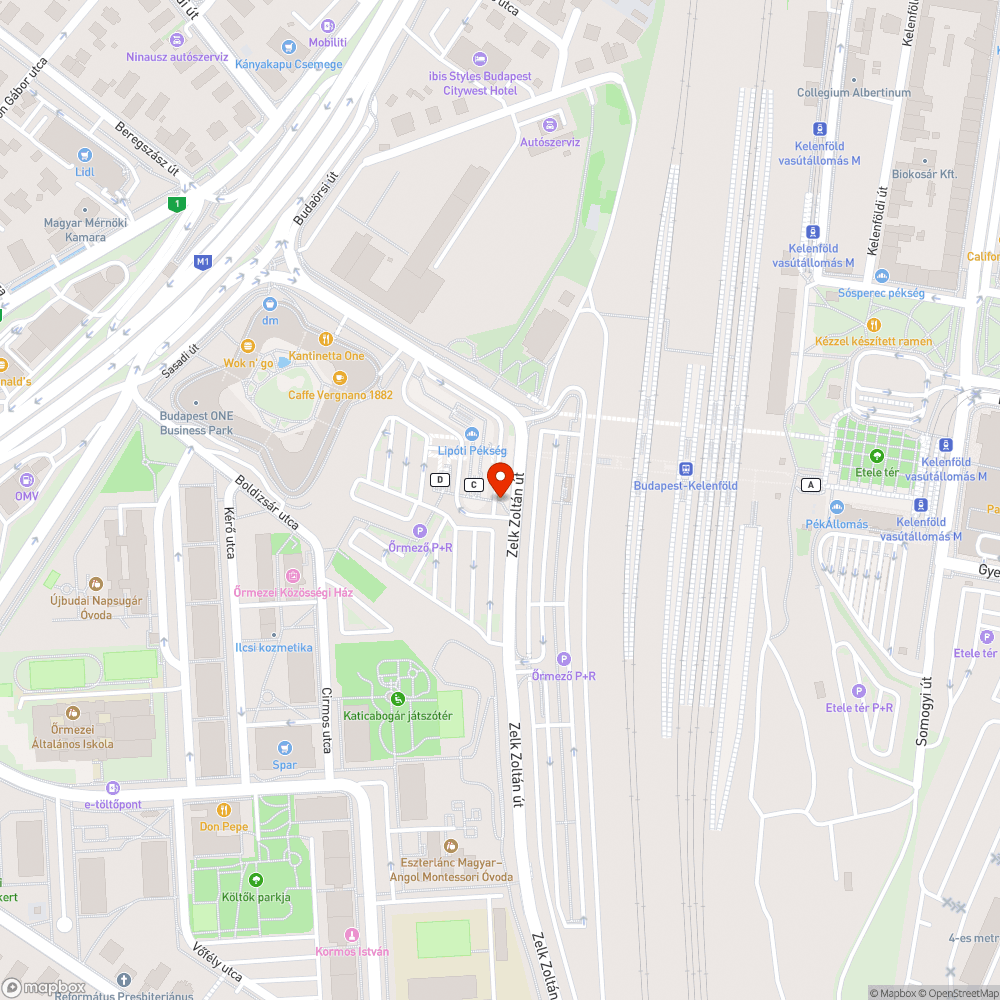 Örmezei buszvégállomásnál gyalogátkelők felfestése bejelentés helye