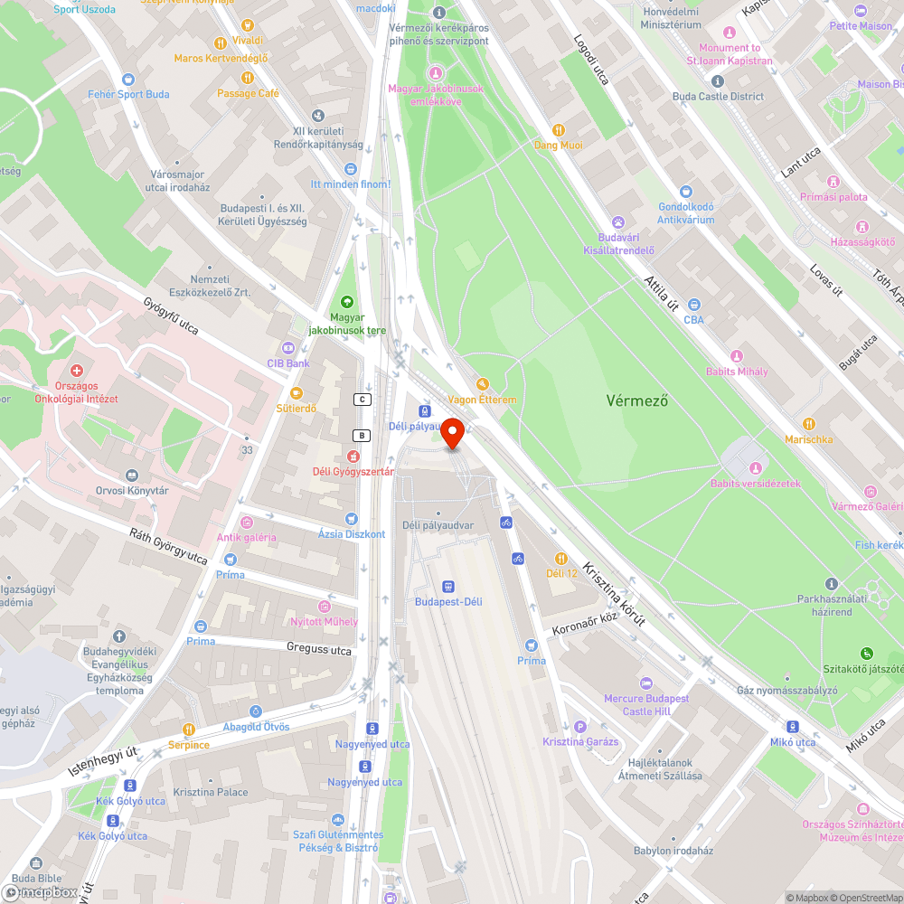 Beszakadt fedő bejelentés helye