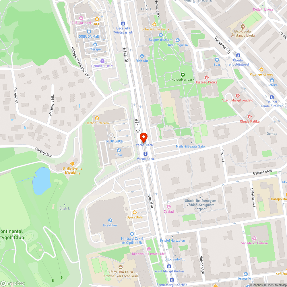 Kopott támaszkodó bejelentés helye