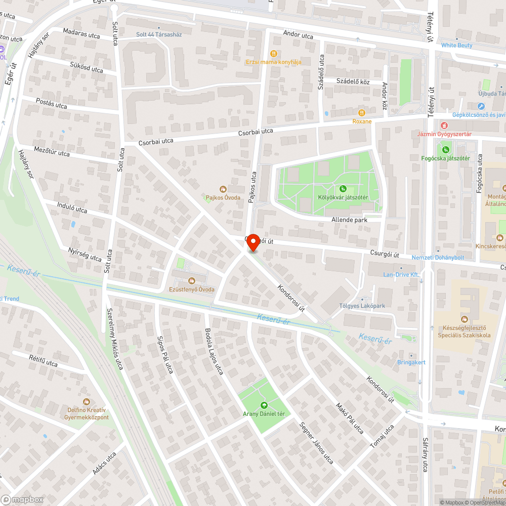 Kiszakad szemetes bejelentés helye