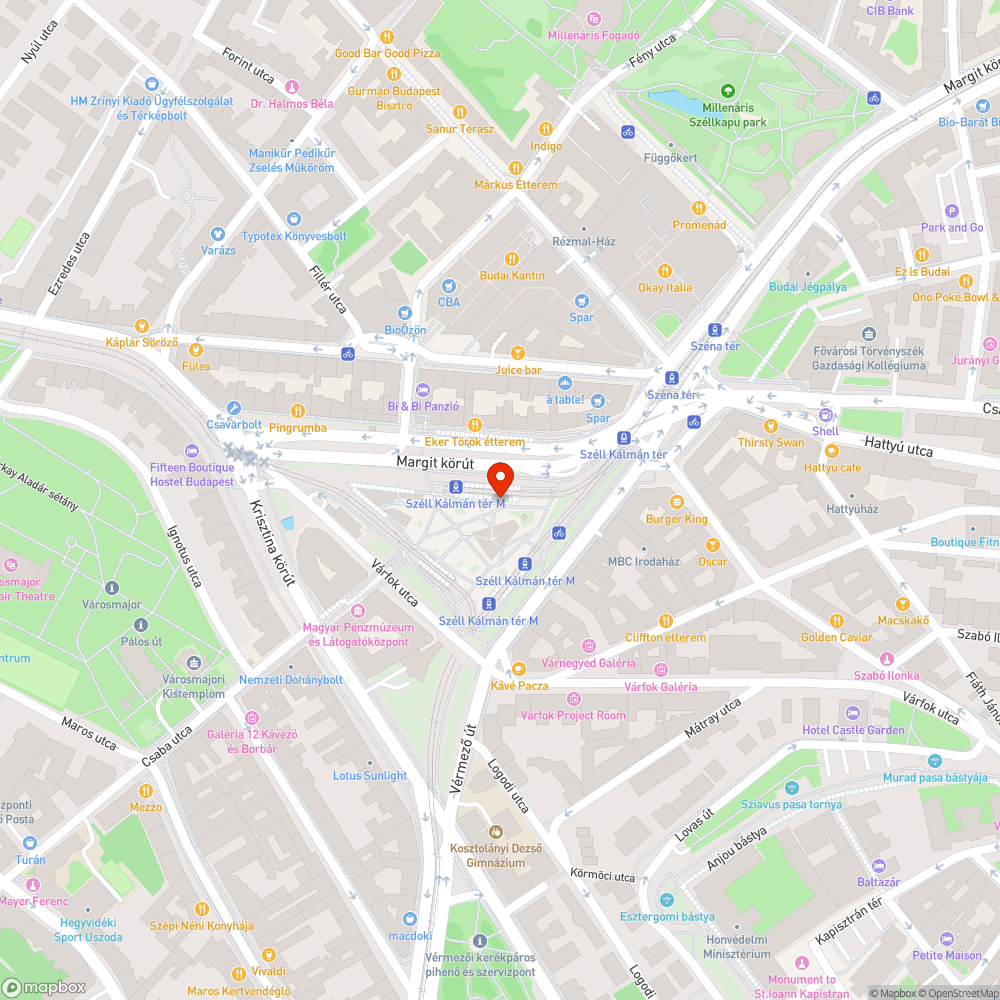 Megsemmisült kuka bejelentés helye