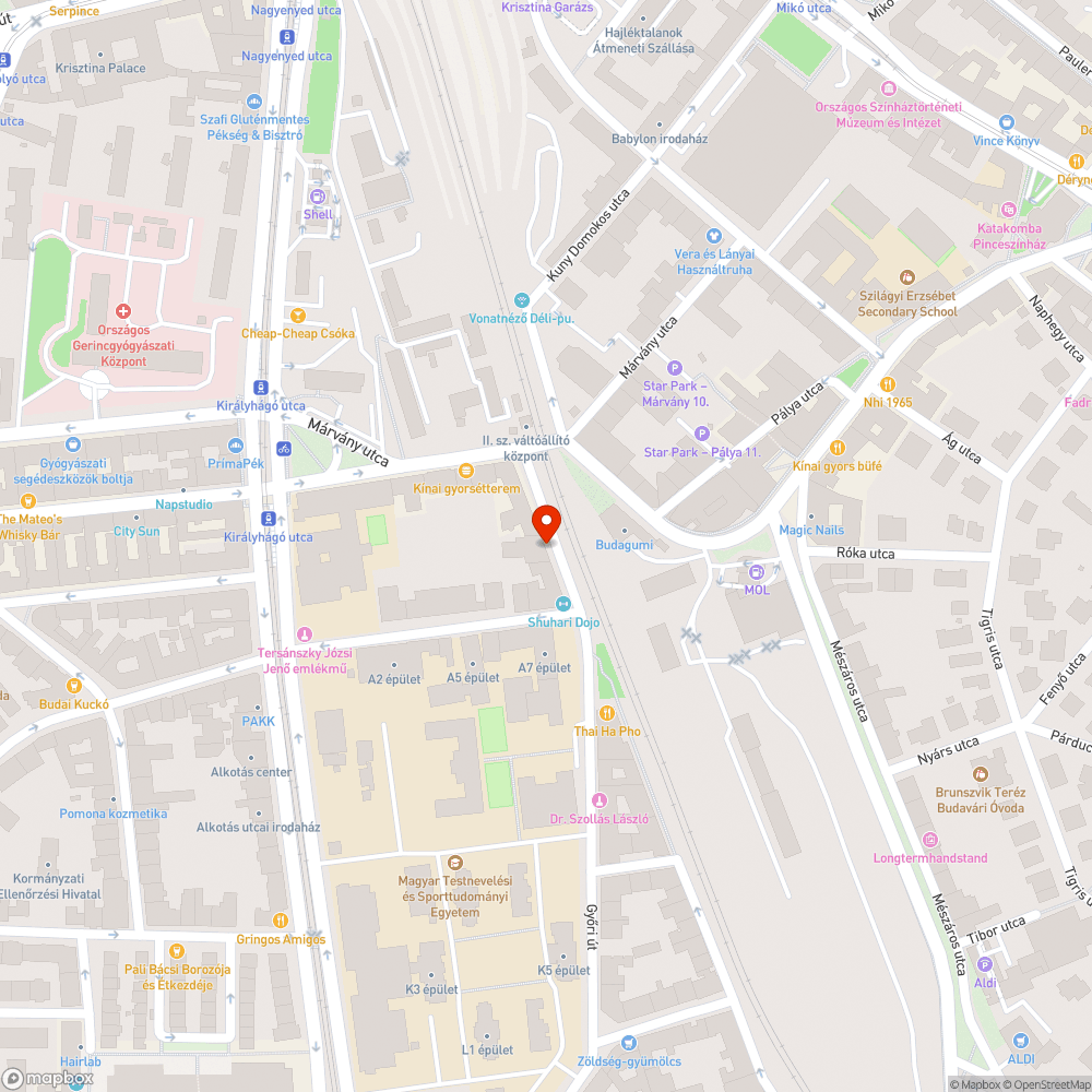 Parkolást jelző vonal elkopott bejelentés helye