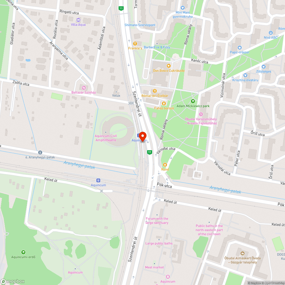 Graffiti bejelentés helye