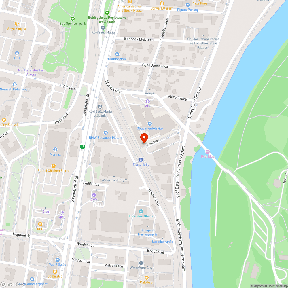 Graffitis közműszekrény bejelentés helye