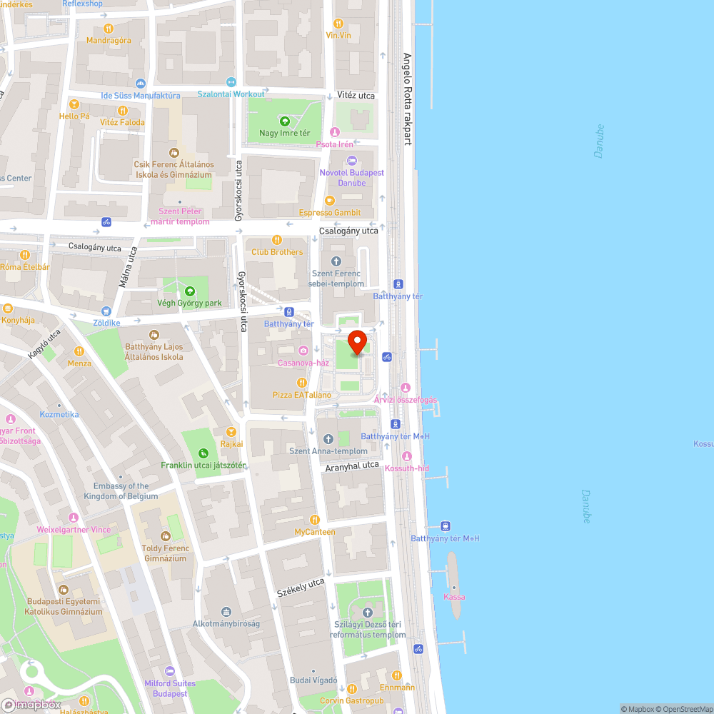 Üres tájékoztató tábla bejelentés helye