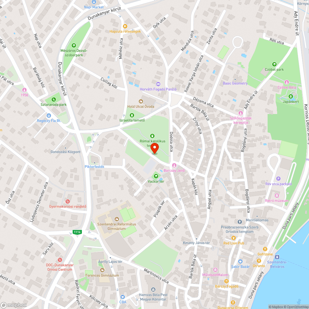 Közterületen utànfutó bejelentés helye