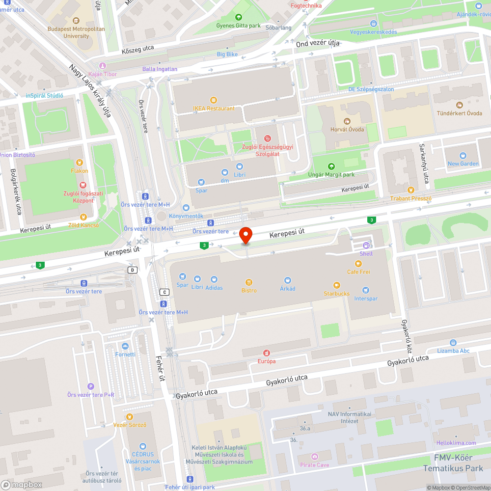 Kiégett lámpák bejelentés helye