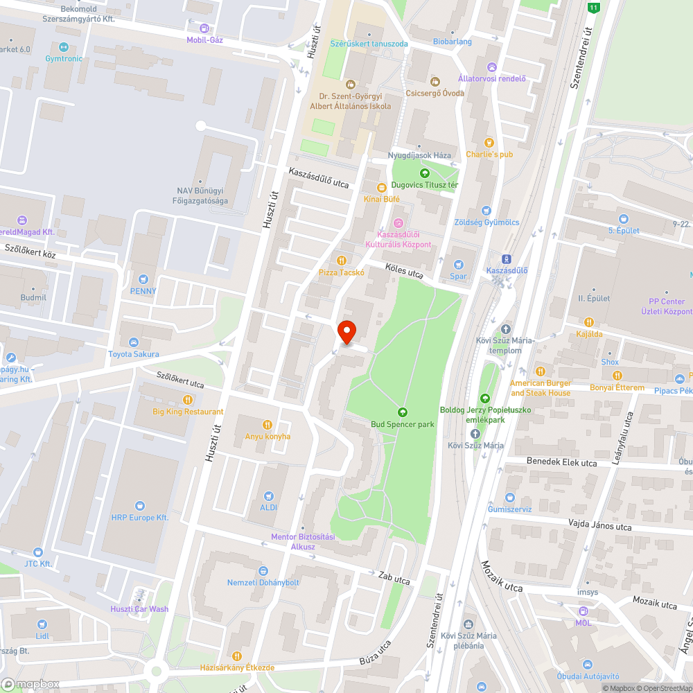 nincs világítás bejelentés helye