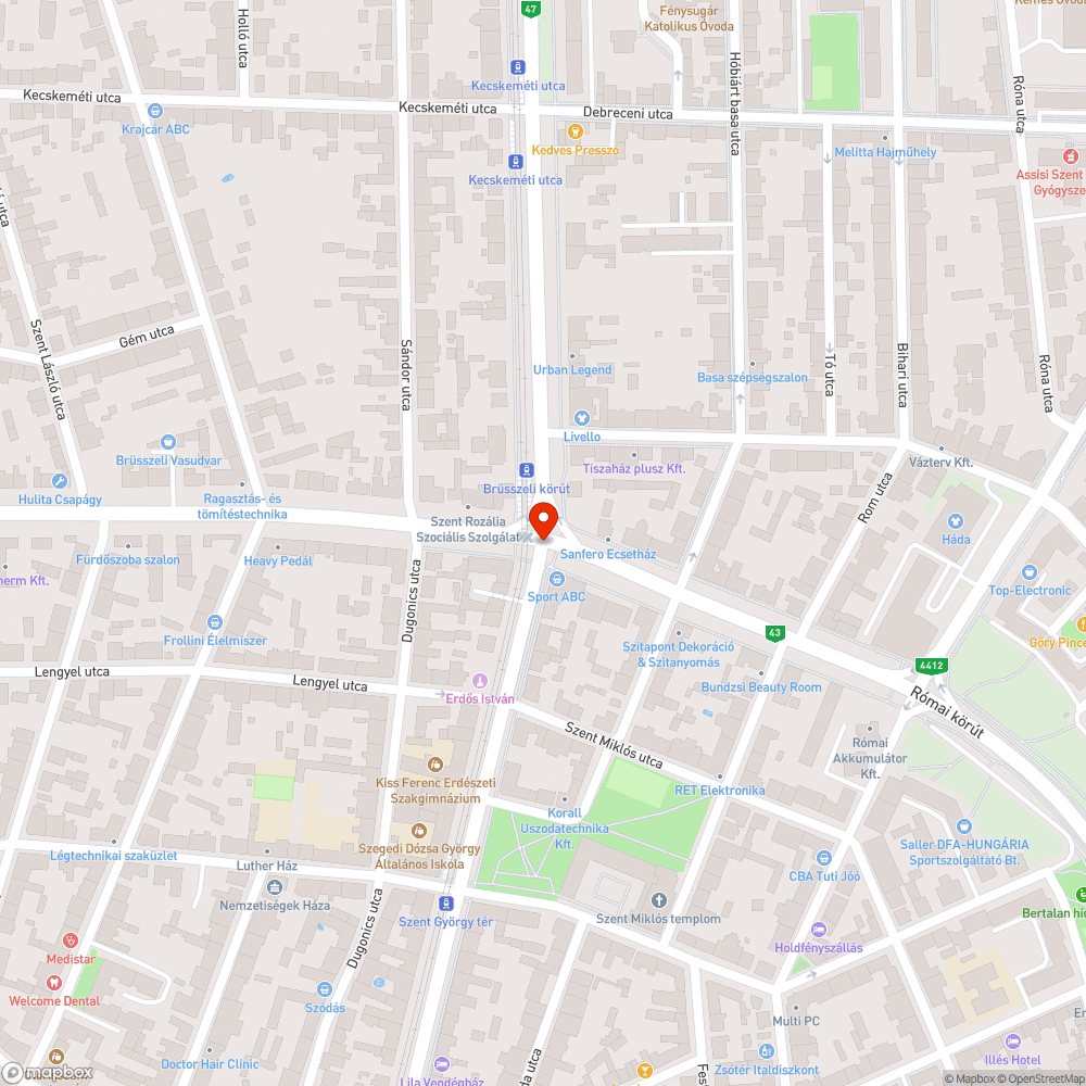 Eldugult csatorna lefolyó bejelentés helye