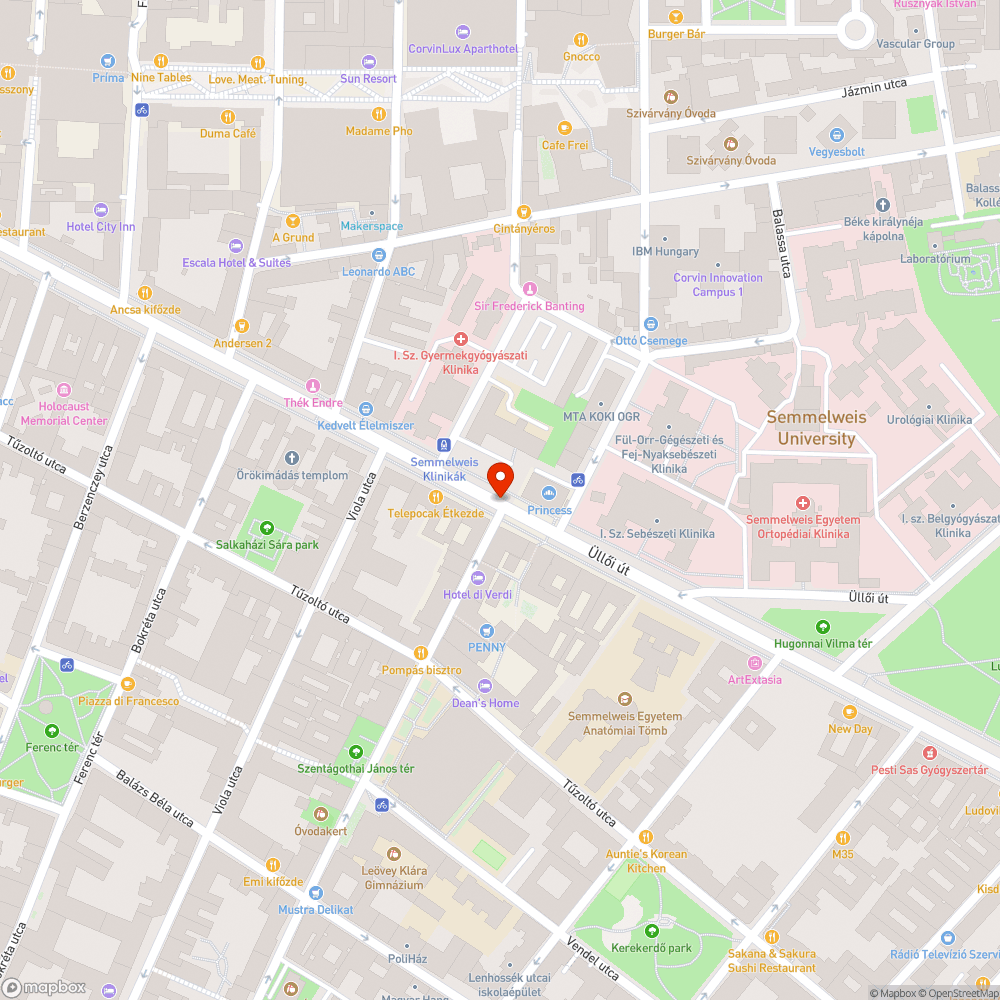 Járdán parkoló jármű bejelentés helye