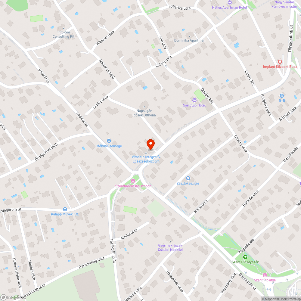 Betört üveg a megállóban bejelentés helye