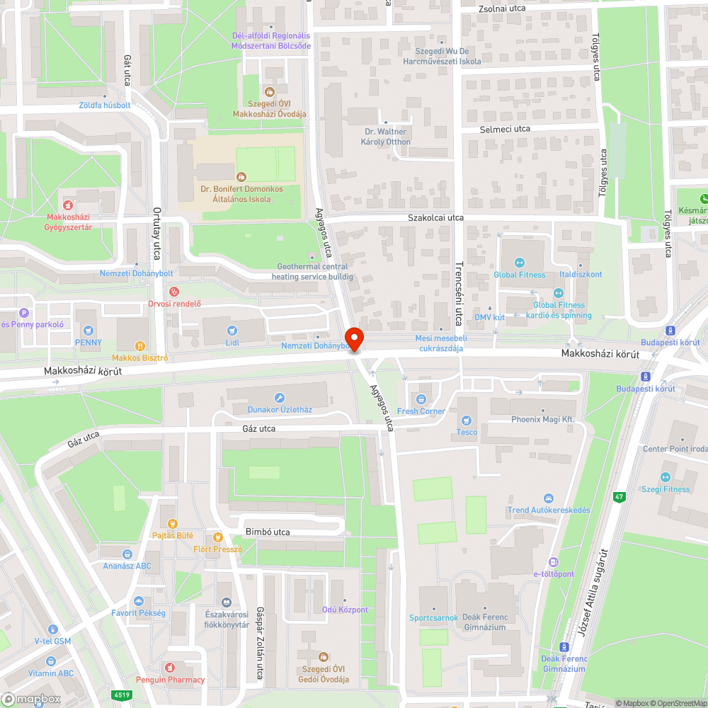 Hiányzik a kikerülési irányt jelző tábla bejelentés helye