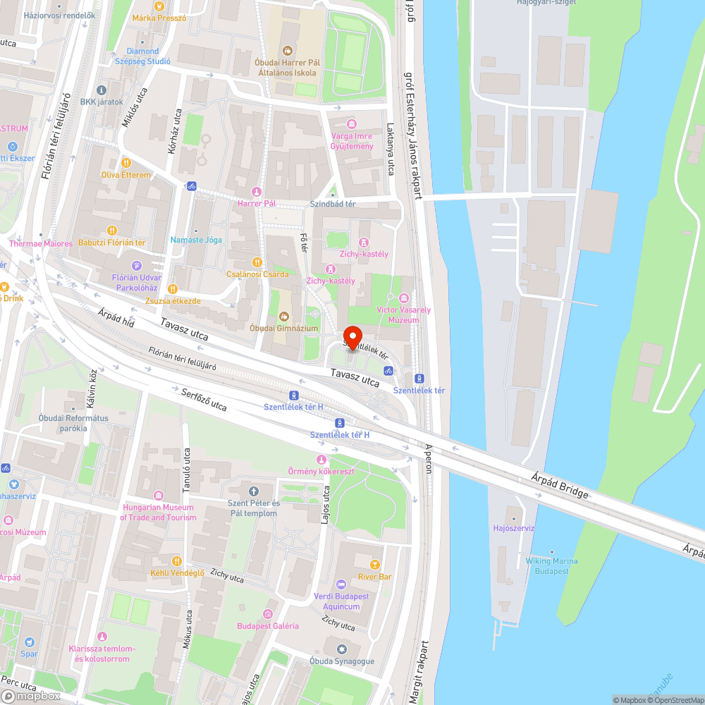 Szentlélek tér bejelentés helye