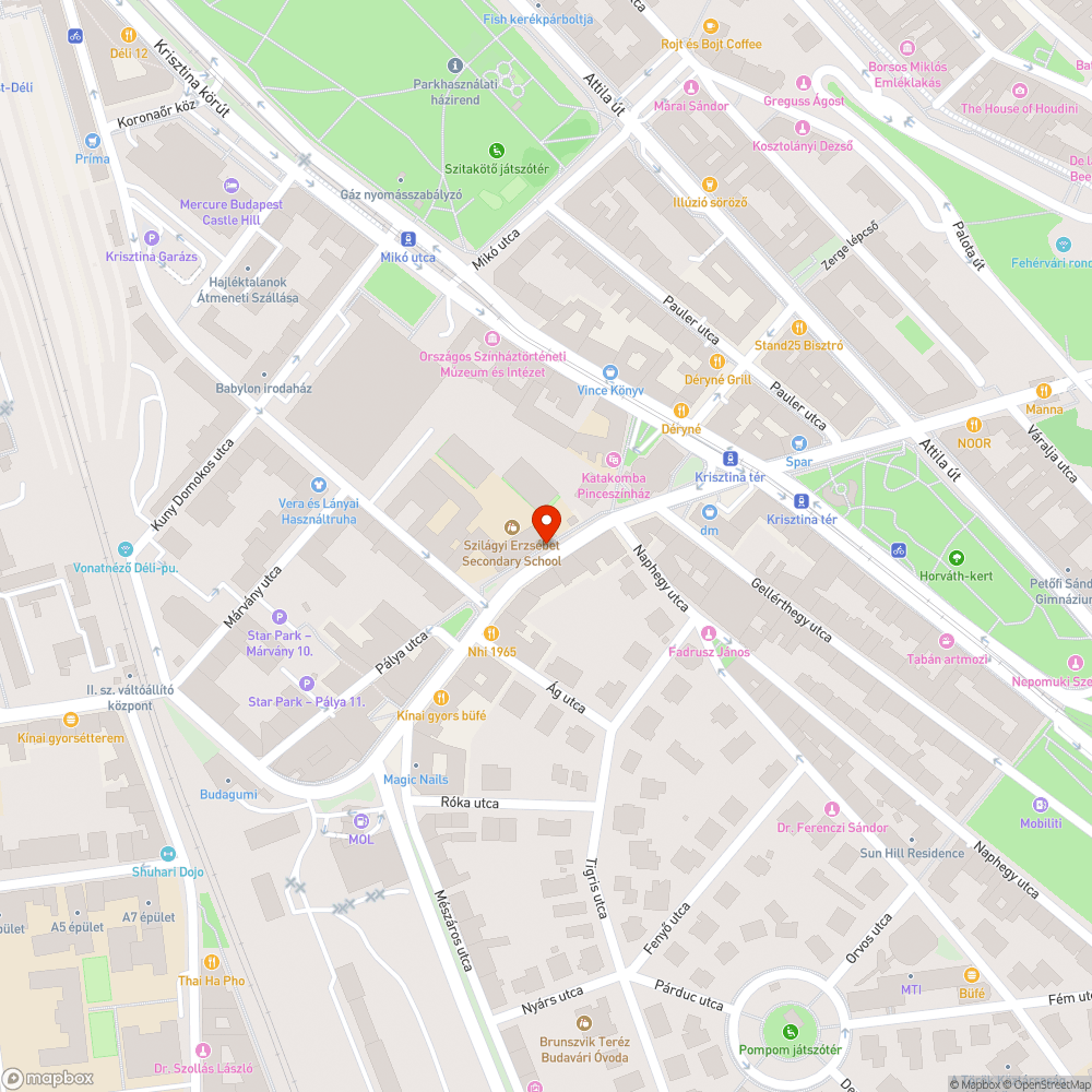 Buszsáv bejelentés helye