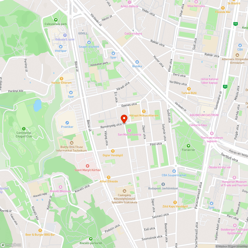 Kint maradt táblák bejelentés helye