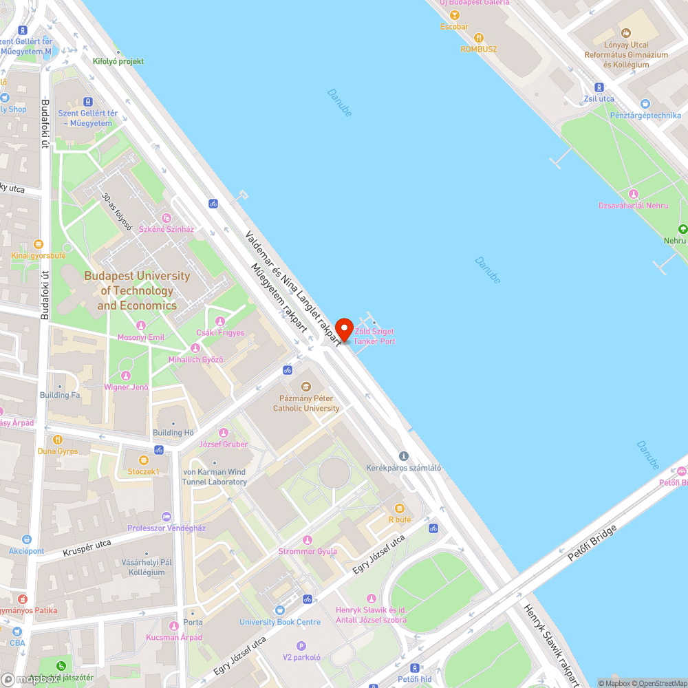 Beszakadt útburkolat bejelentés helye