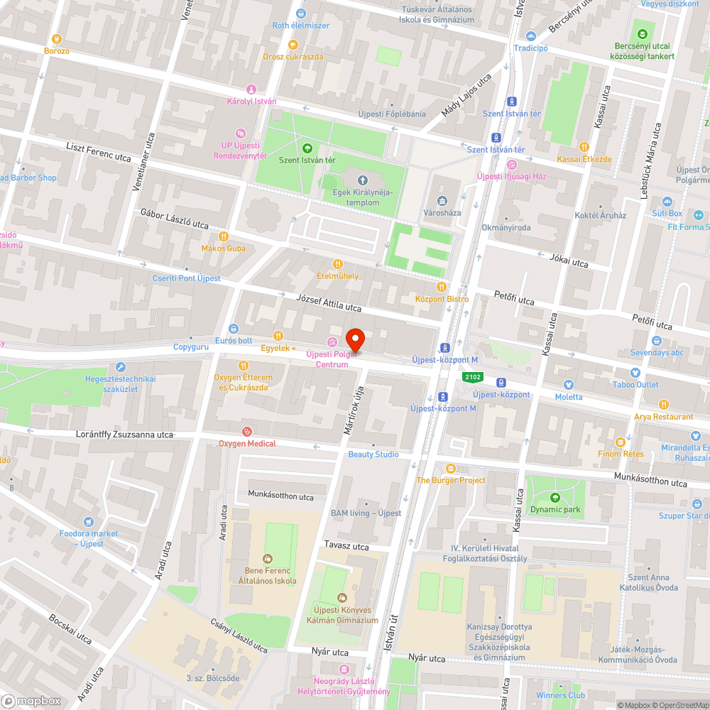 Főúton, megállóban, rendszám nélkül bejelentés helye