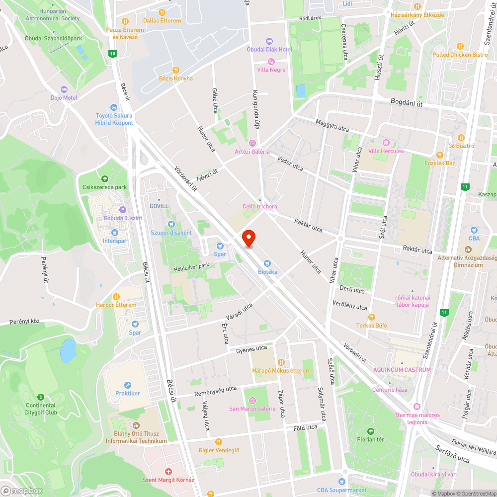 Matrica - 4303 bejelentés helye