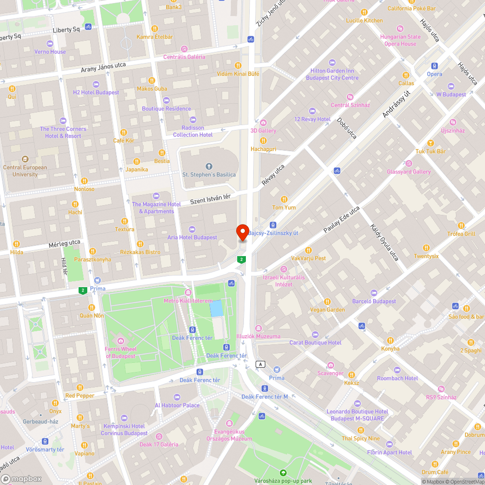 Bajcsy X Andrássy kereszteződése bejelentés helye