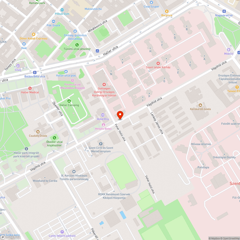 Kidöntött tábla bejelentés helye