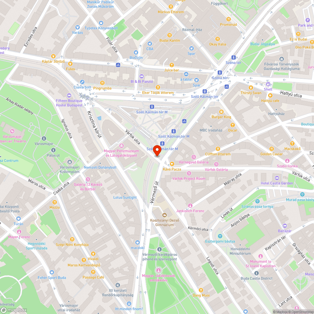 Tábla bejelentés helye