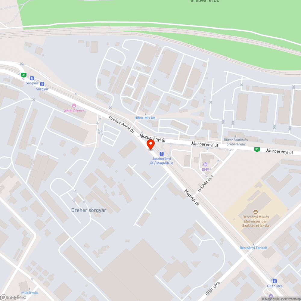 Maglódi út bejelentés helye