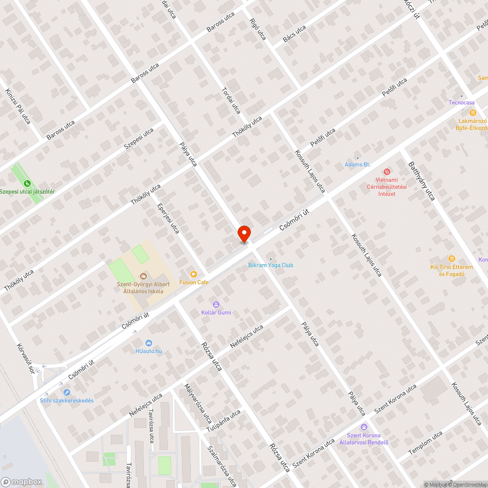 Hirdetőtábla bejelentés helye