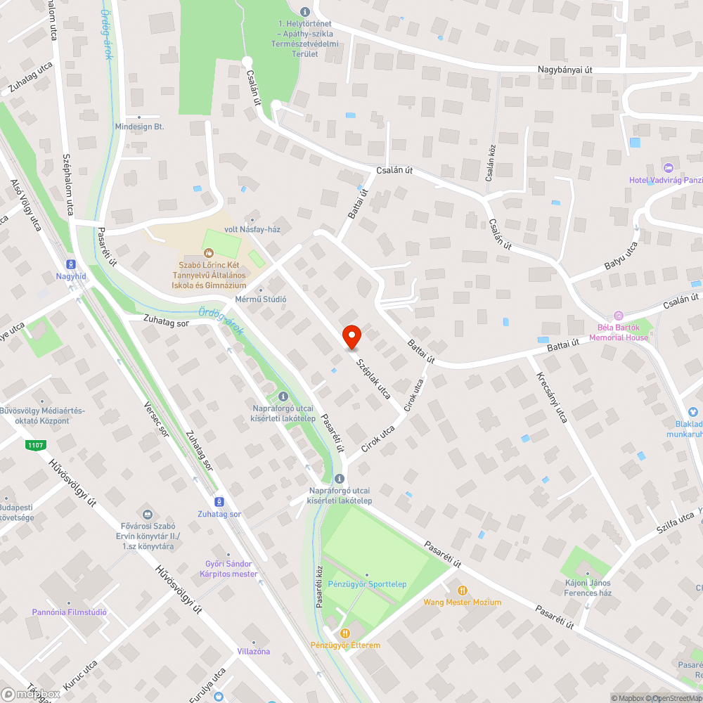 Karácsonyfák bejelentés helye