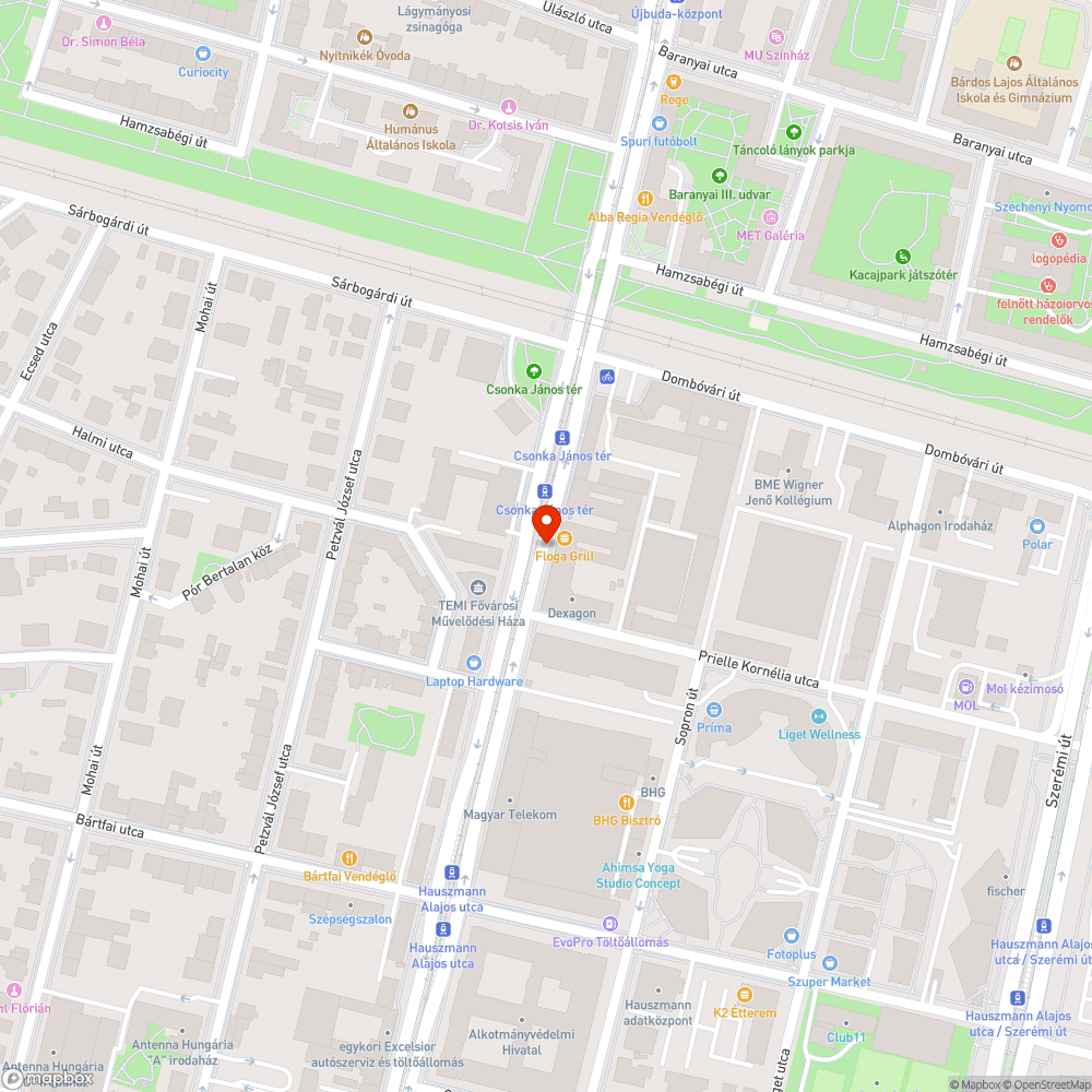 Befejezetlen zöldterület bejelentés helye