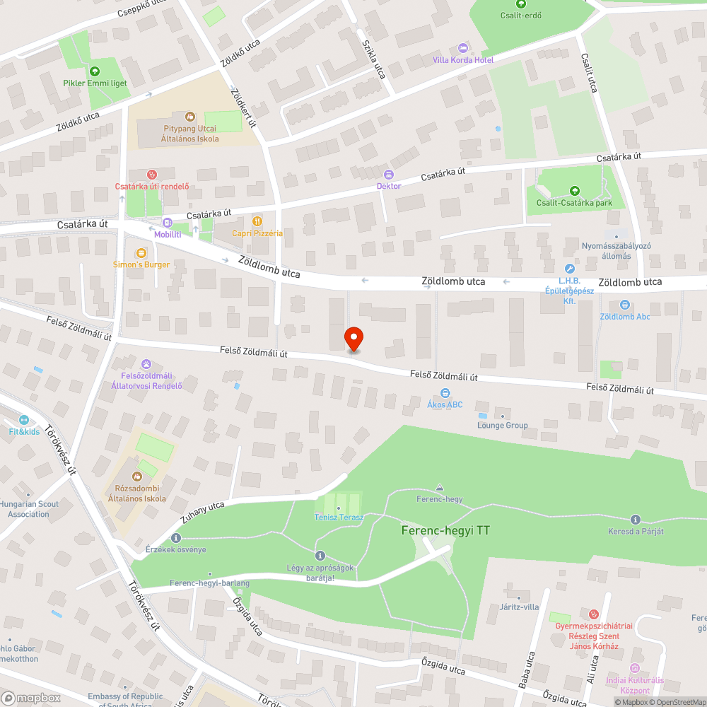 rendszeresen a járdán parkoló autók bejelentés helye